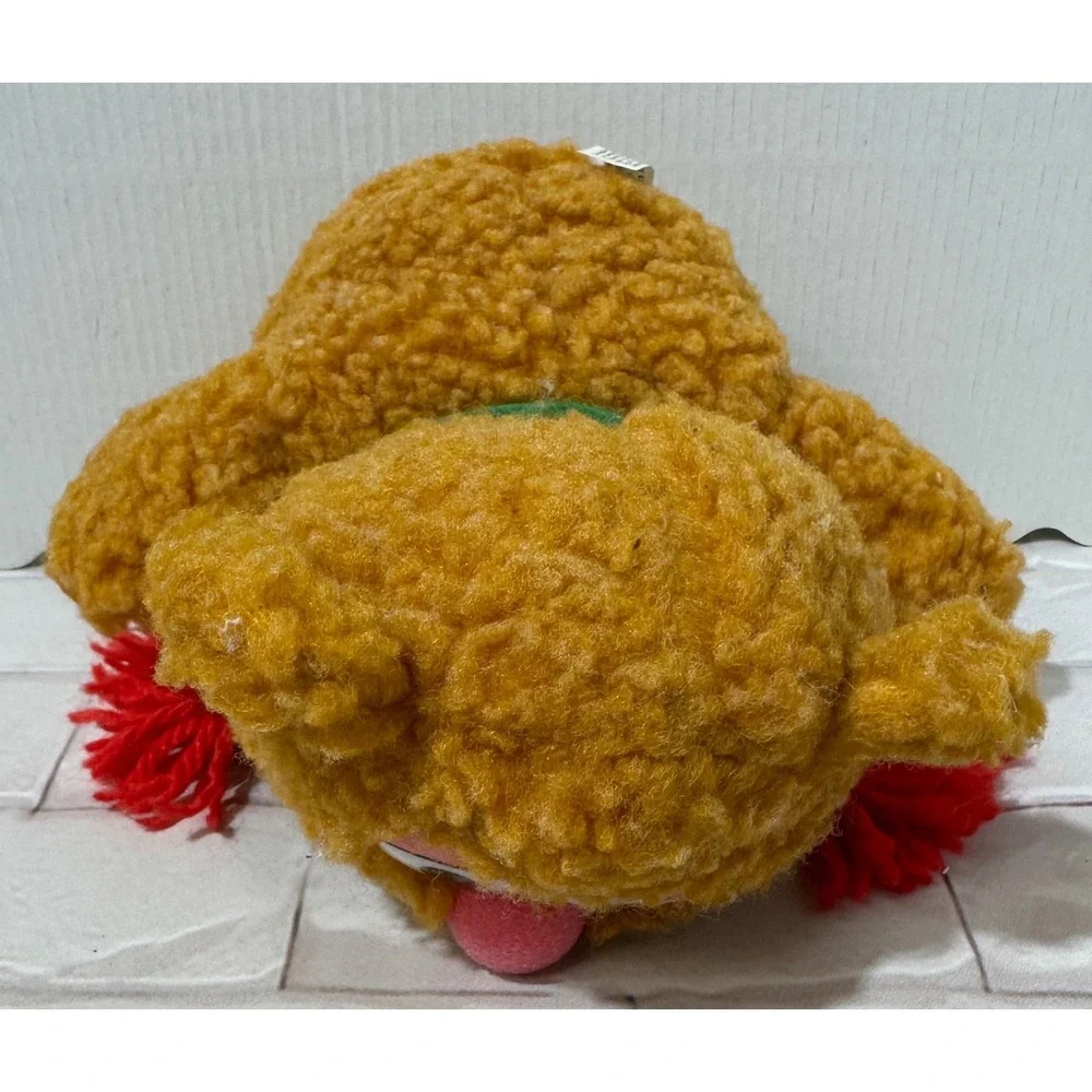 Vintage 1987 Muppet Babies Baby Fozzie Bear Plush Henson‎ Associates Orange 7